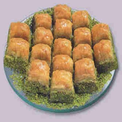 1 Kg Taze Şerbetli Fıstıklı Baklava Şanlıurfa pasta