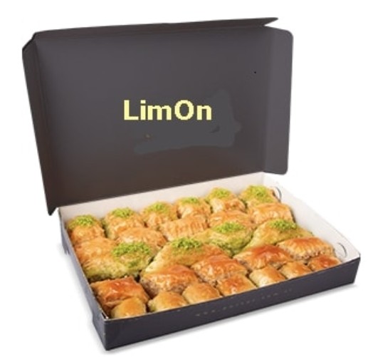 1000 Gr ( 1 Kg ) Karışık cevizli ve fıstıklı Baklava Şanlıurfa pasta